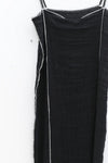 BASERANGE Sleeveless Suspender Dress (Mid Length) DRSKS-LC-AU23 Black